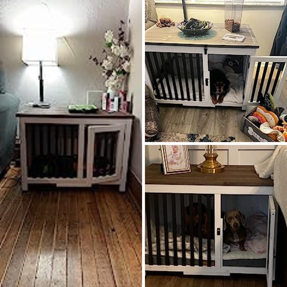 Snoozing in Style: Our Top 5 Picks for Furniture-Style Dog Crates!